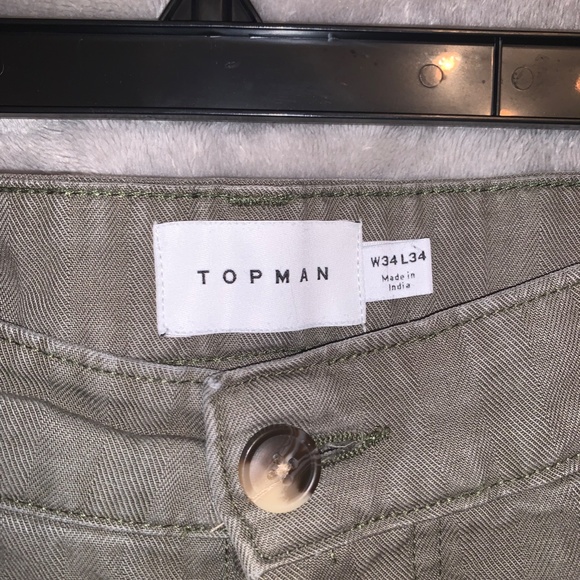 Topman Mens Cargo Pants - Picture 3 of 3